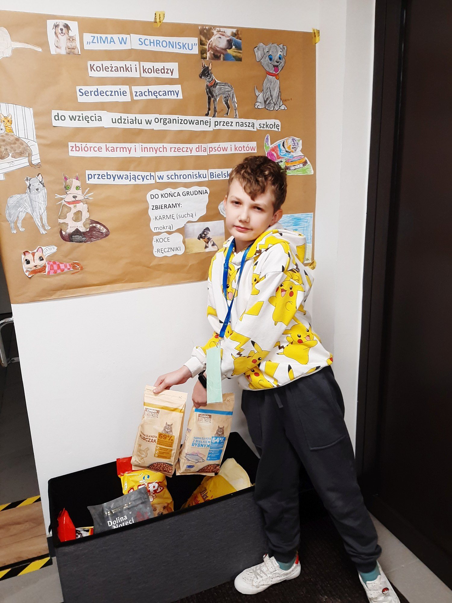 ZIPI INKLUZJA mocno wspiera schronisko