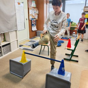 Zajęcia ruchowe w oddziale specjalnym – klasy II i III