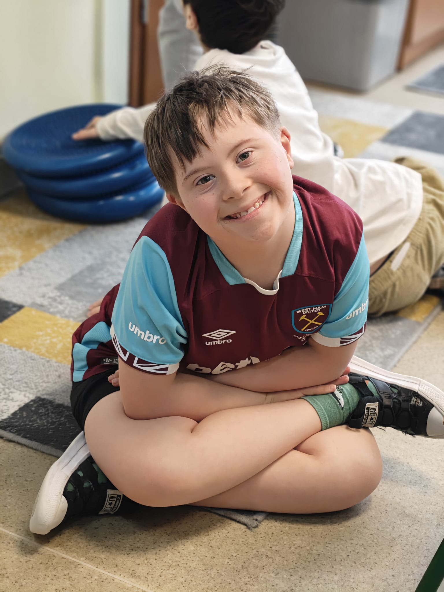 Zajęcia ruchowe w oddziale specjalnym – klasy II i III